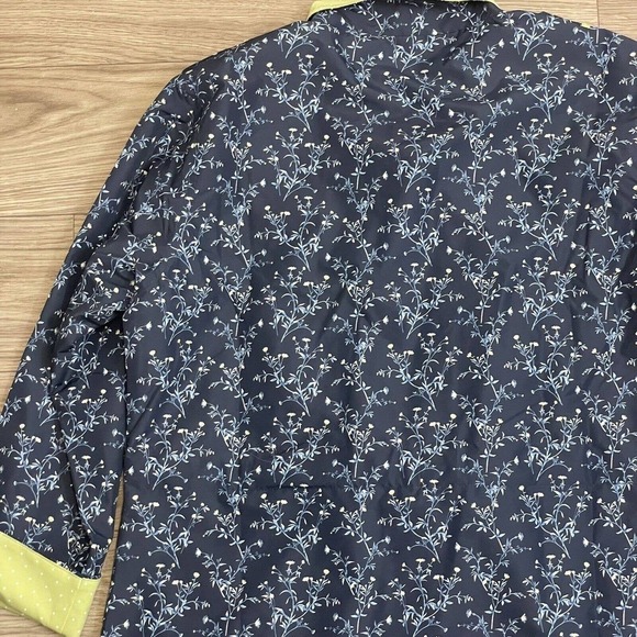 Matilda Jane Brighten the Day Navy Blue Floral Softshell Jacket - Picture 12 of 13